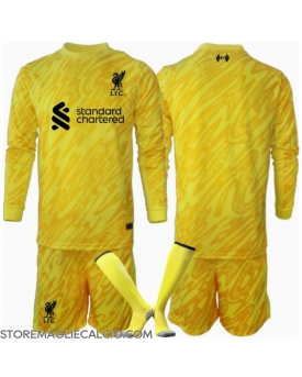 Liverpool Portiere Maglia Gara Terza Repliche 2024-25 Bambino Maniche Lunghe